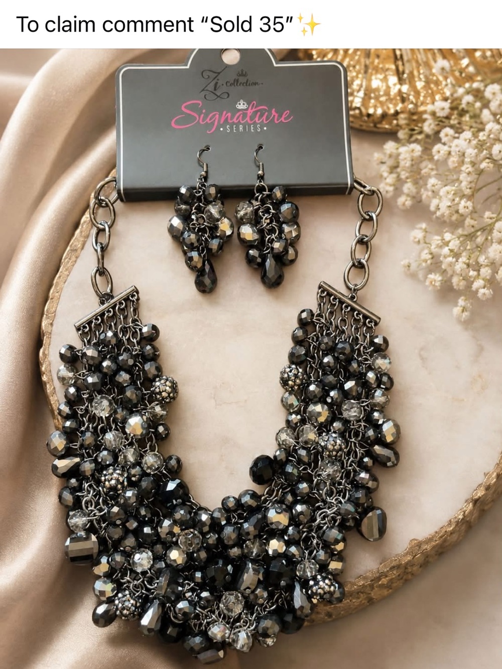 Zi  Necklace & Earrings (The Taylerlee)